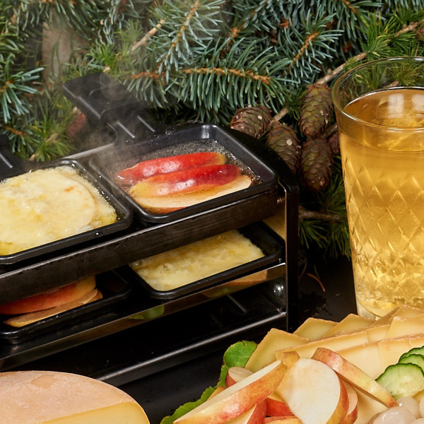Apfel-Raclette-Lunch